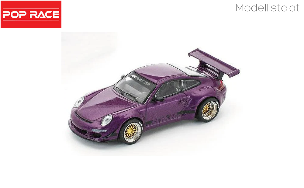 PRE015 Pop Race Porsche 911 RWB 997, purple